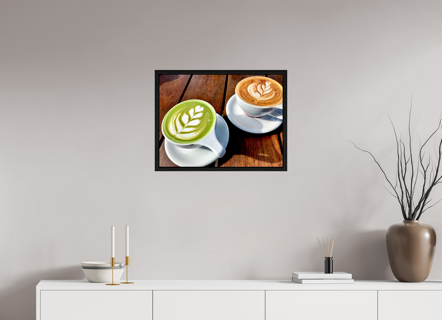 Matcha and Mocha
