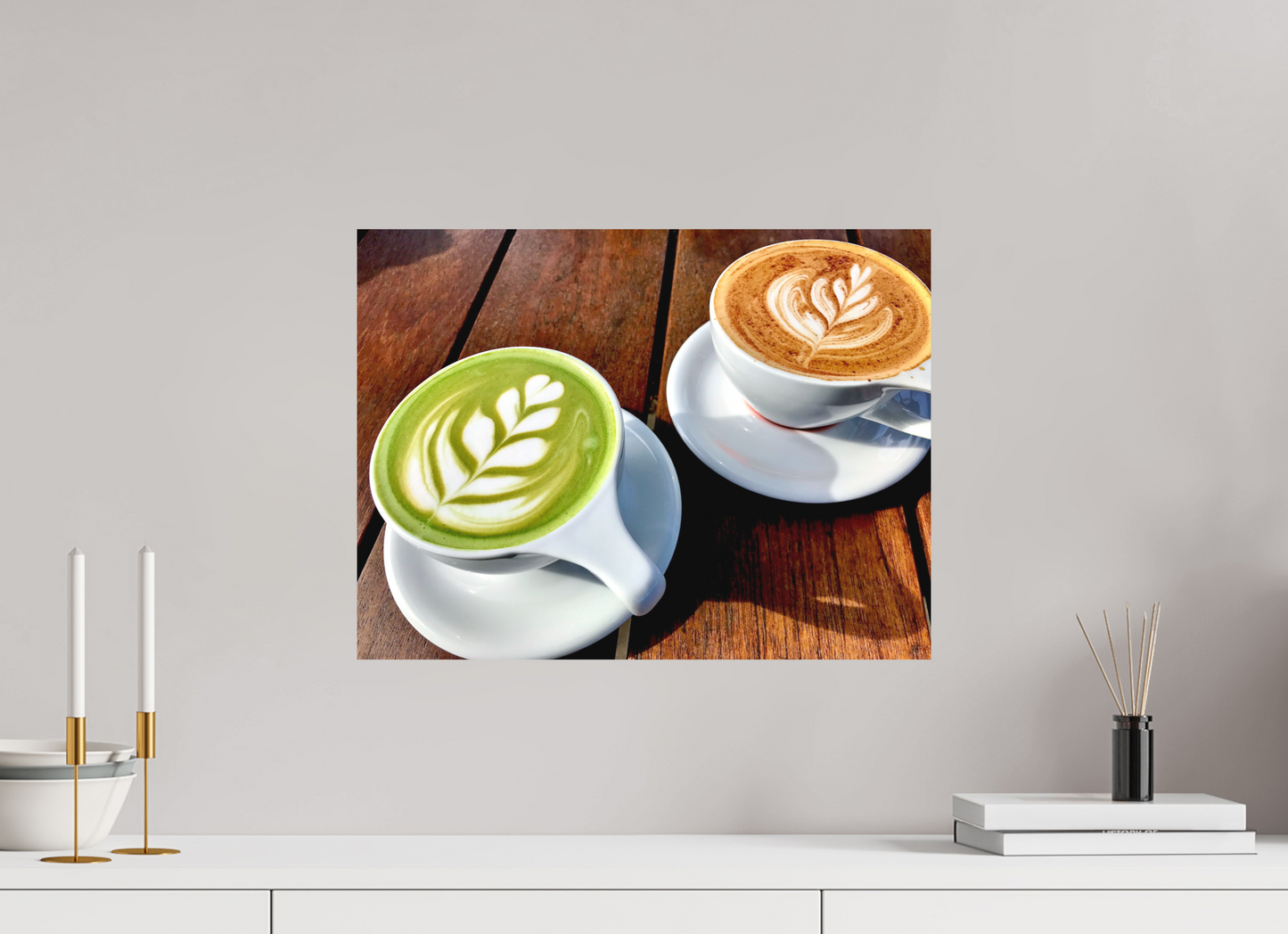 Matcha and Mocha