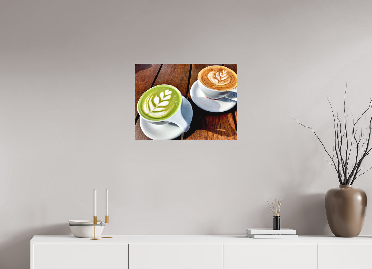 Matcha and Mocha