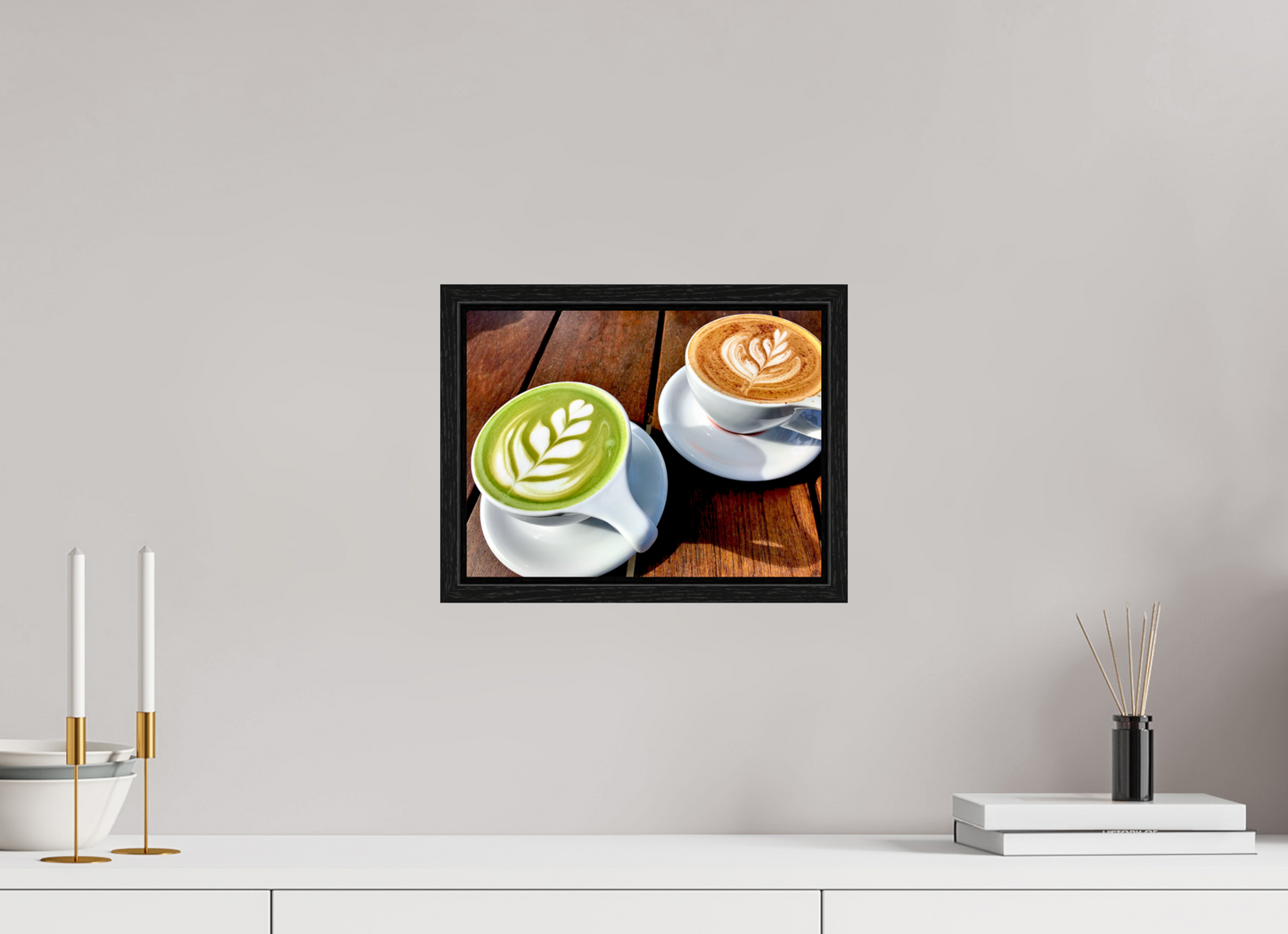 Matcha and Mocha