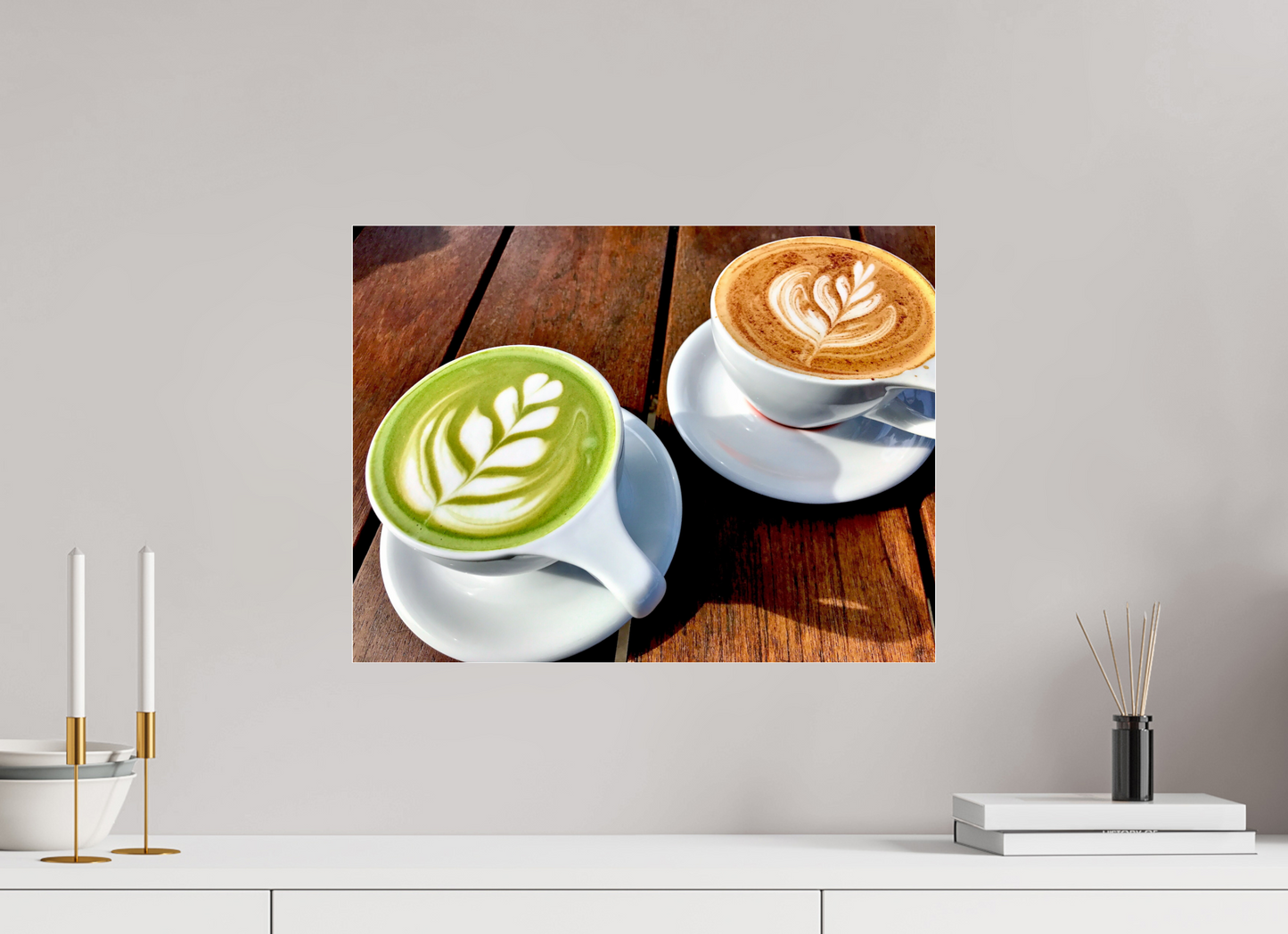 Matcha and Mocha