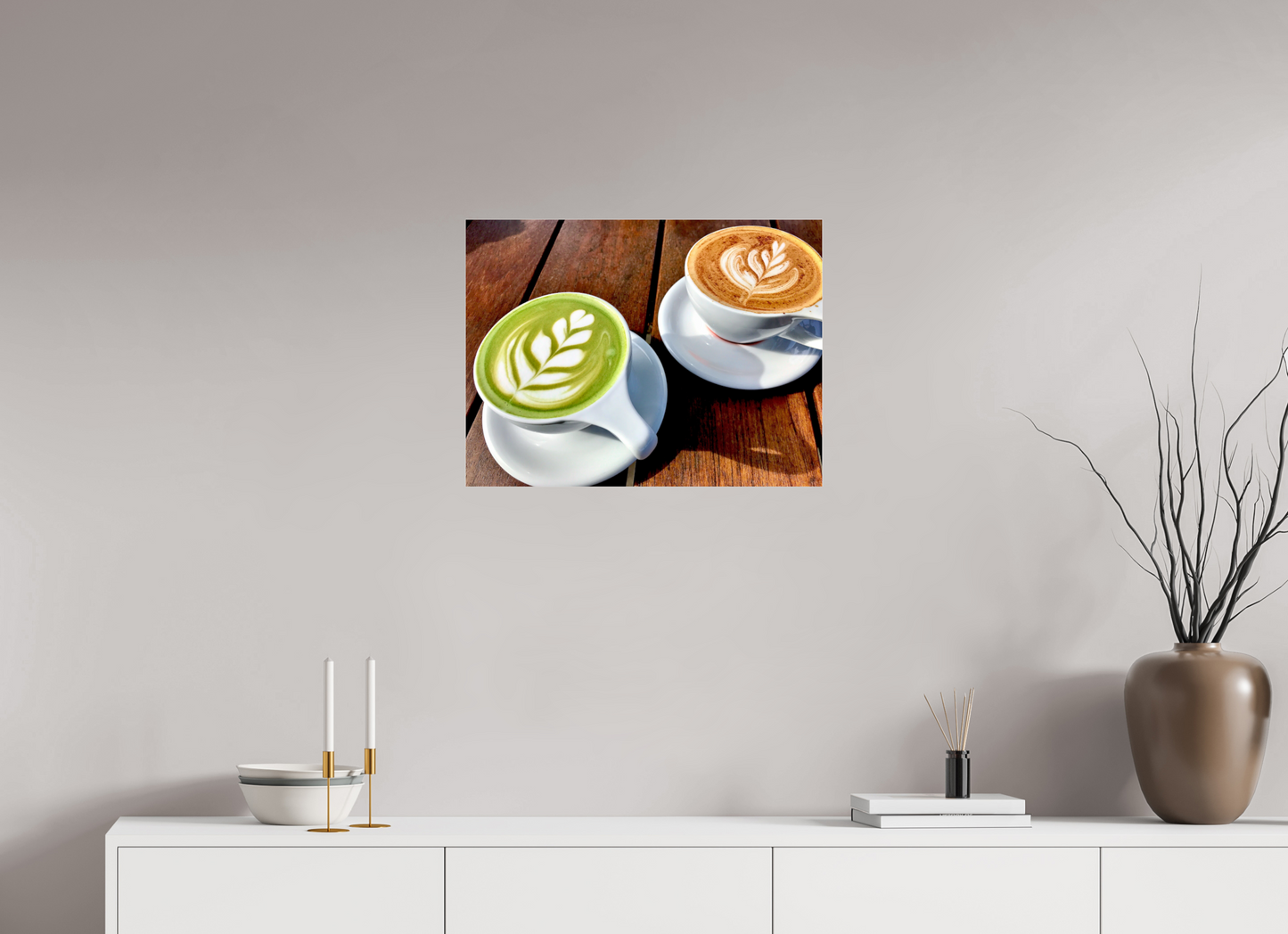 Matcha and Mocha