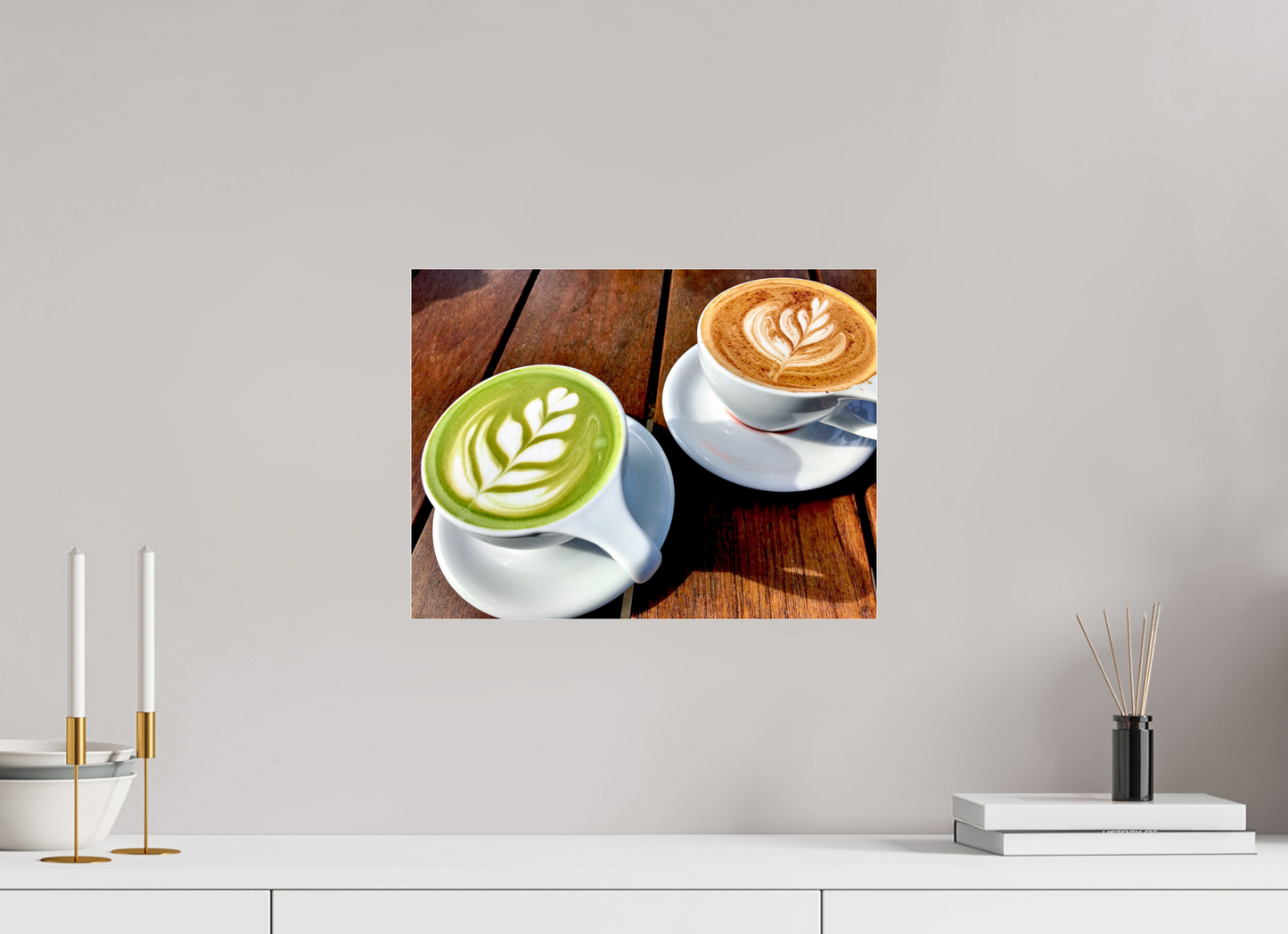 Matcha and Mocha