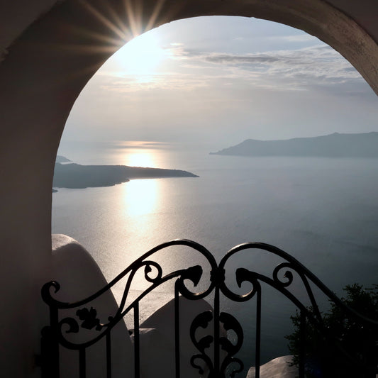 Sunset Over The Caldera